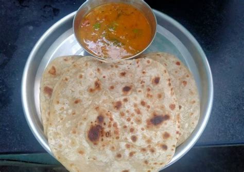 Chapati and dal Recipe by Swaminathan - Cookpad