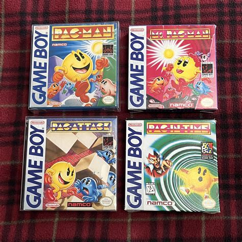 I finally have all the Pac Man games for Game Boy! : gamecollecting