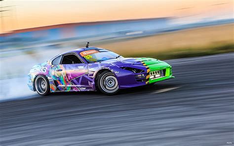 5760x1080px | free download | HD wallpaper: purple drift car, skid, toyota supra, speed ...