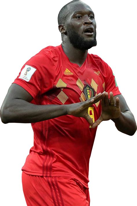 Romelu Lukaku Belgium football render - FootyRenders