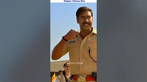 Singham 3 Release Date । The Filmi Aftab - YouTube