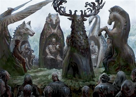 ArtStation - Ars Magica : Mystery cults Bjornaer conclave