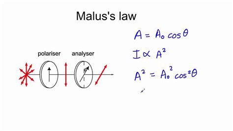 Malus' law - YouTube