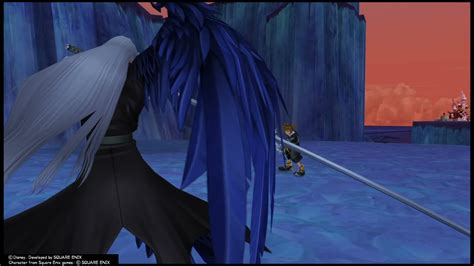 KINGDOM HEARTS II FM Sephiroth Fight - YouTube