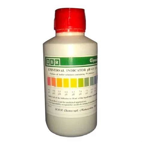 BBR Universal PH Indicator Solution at Rs 450 in Chandigarh | ID: 22998700933