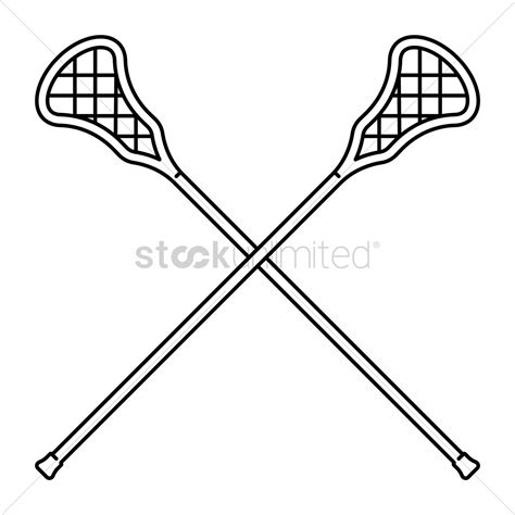 Lacrosse Stick Vector at GetDrawings | Free download