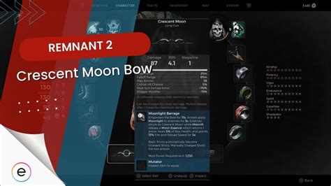 Remnant 2: How To Get Crescent Moon Bow [Step-By-Step] - eXputer.com