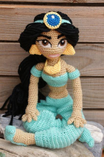 Mi version amigurumi de Jasmine #jasmine #amigurumi #princesasdisney #tartatelas #aladdin ...