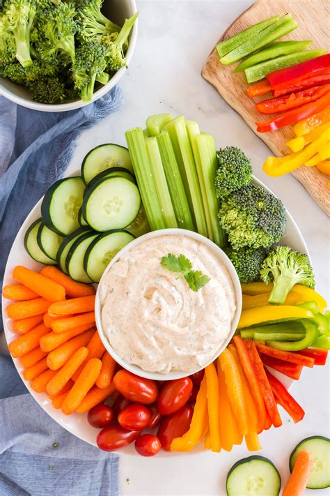 Easy Vegetable Dip Recipe - Made To Be A Momma