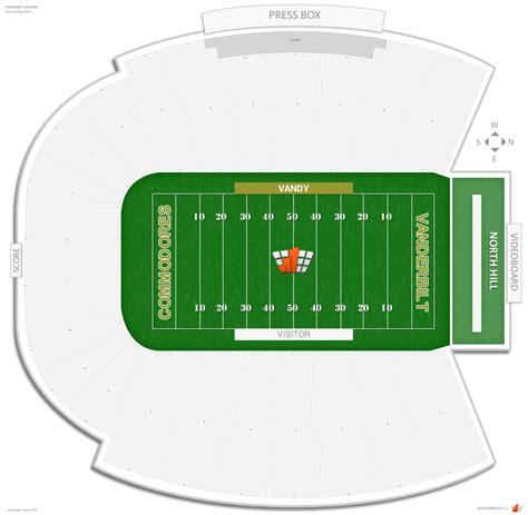 Vanderbilt Stadium Concert Seating Chart: A Visual Reference of Charts ...