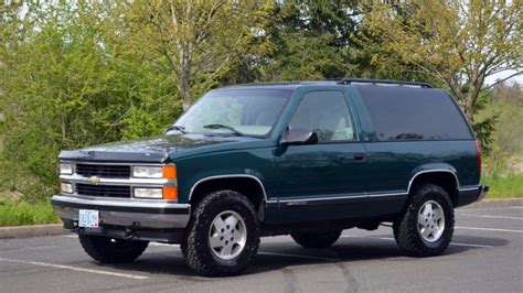 eBay find | 1995 Chevy Tahoe Two-Door with 46,697 miles - Chevrolet ...