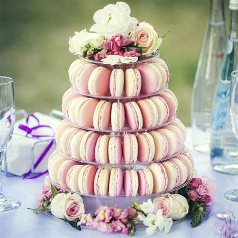 6 Tier Macaron Tower Display Stand for French Macaron Round - Etsy