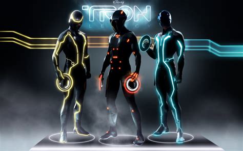 Tron Legacy Characters Wallpaper - Free Wallpapers