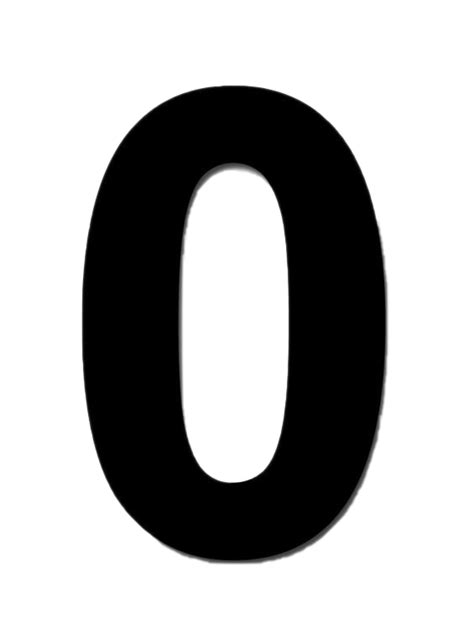 Number Zero Png