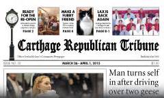 Carthage Republican Tribune Subscription Discount | Newspaper Deals