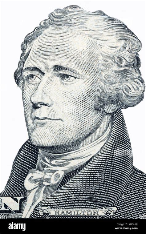 Alexander hamilton portrait hi-res stock photography and images - Alamy