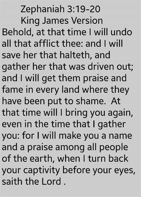 Zephaniah | Bible knowledge, Bible truth, Bible quotes