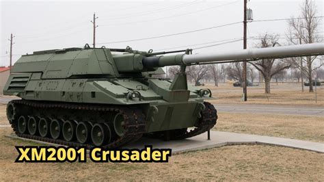 XM2001 Crusader Prototype 155 mm self propelled howitzer - YouTube