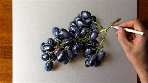 Drawing grapes - YouTube