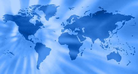 blue world map with a zoom effect | Freestock photos