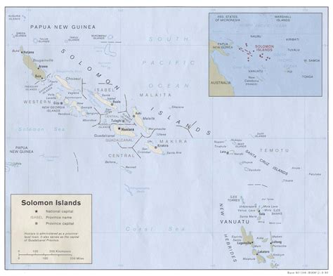 Solomon Islands Maps - Perry-Castañeda Map Collection - UT Library Online