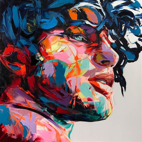 Dynamic Palette Knife Portraits Beautifully Balance Order with Chaos | Painting, Dynamic ...