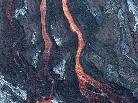 Lava Flow at Hawaii Volcano National Park, USA Stock Image - Image of ...