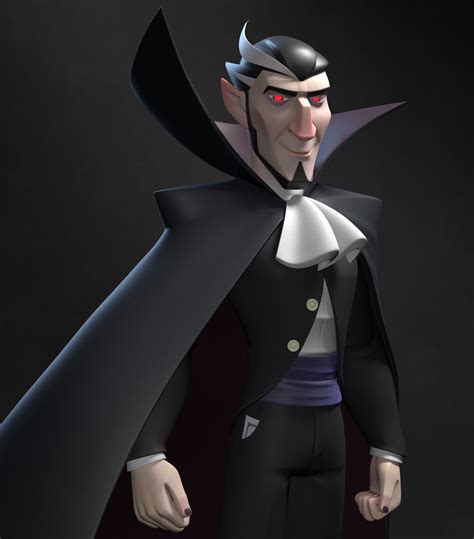 ArtStation - Vampire | Stylized character 3D art (for animation)