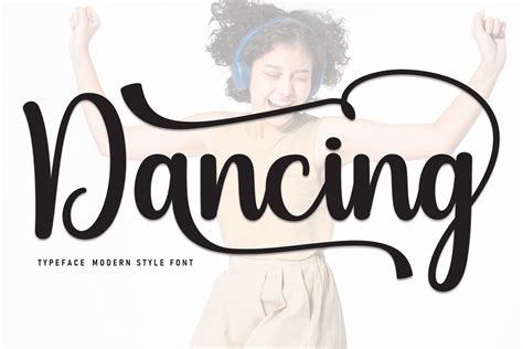 Dancing Font by william jhordy · Creative Fabrica