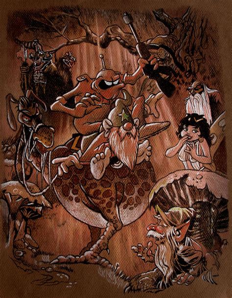 Ralph Bakshi's Wizards by choffman36 on DeviantArt