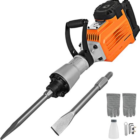 VEVORbrand 2200W Electric Demolition Jack Hammer,1400 BPM Heavy Duty ...