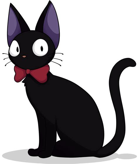 Jiji by Dekodere | Kiki cat, Cat drawing, Anime cat