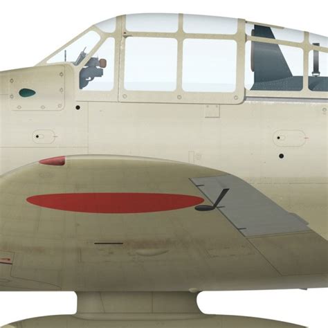 A6M2 Model 21 Zero, PO1c Takeshi Hirano, Akagi, Pearl Harbor, 7 ...