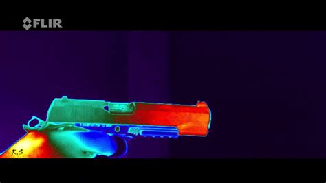 Watch: Thermal Camera Captured Pistol Firing - AllOutdoor.com