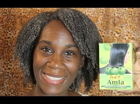 Natural Hair: Amla Powder Hair Mask Treatment - YouTube