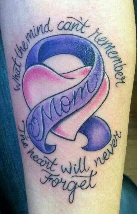 The 25+ best Alzheimers tattoo ideas on Pinterest | Alzheimer's ribbon ...