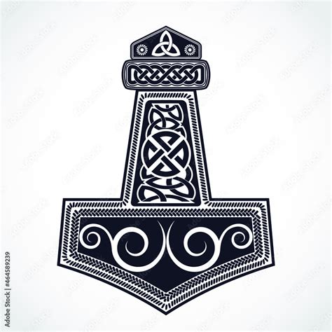 Thors Hammer Symbol Tattoo