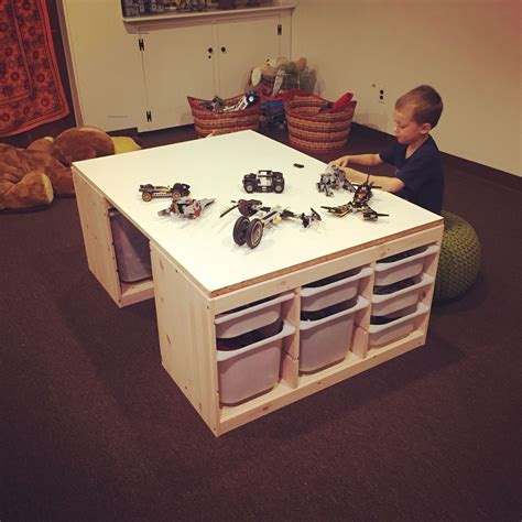 Ikea Hack Lego Table Trofast - Do It Yourself