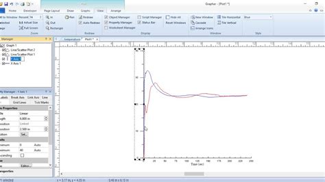 How to use Grapher software for graphing data academically - YouTube