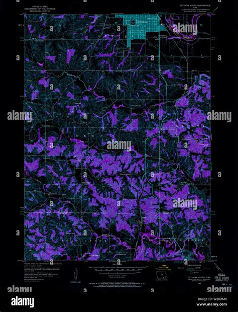 Ottumwa iowa map hi-res stock photography and images - Alamy