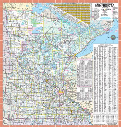 Official Minnesota State Highway Map