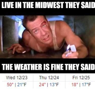 South Bend weather is fine they said : r/SouthBend