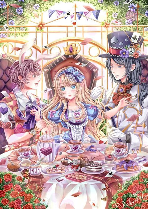 Tea Party | Alice anime, Alice in wonderland fanart, Alice in ...