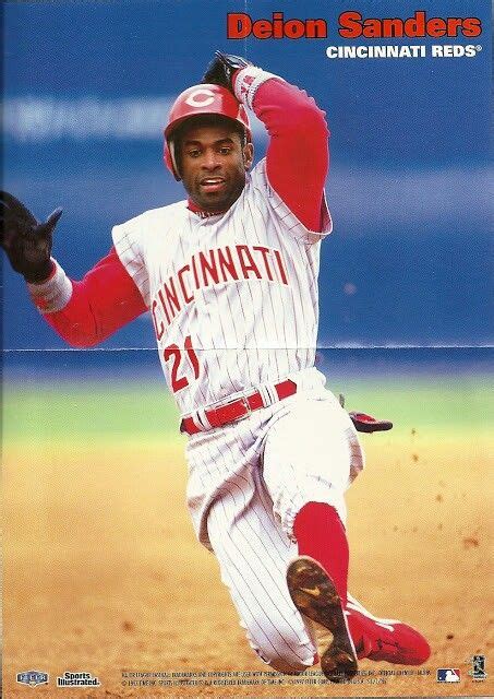 Deion Sanders | Cincinnati baseball, Cincinnati reds baseball, Baseball classic