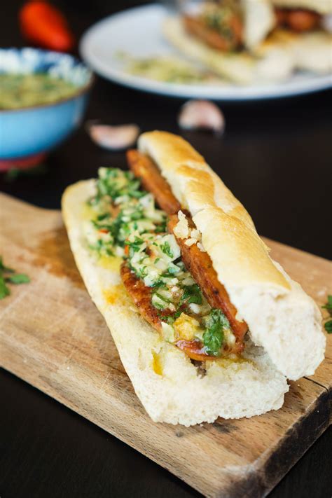 Choripan with Chimichurri - The Cookware Geek