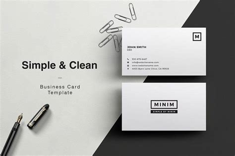 Clean Business Card - 17+ Examples, Illustrator, Word, Pages, Photoshop, Publisher, How to Network