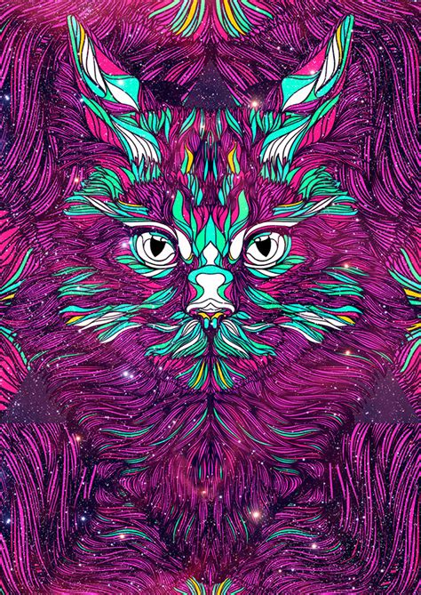 Space Cat on Behance