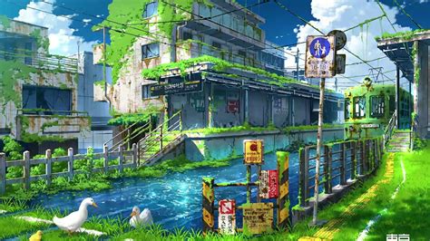 Abandoned Train Station Live Wallpaper - WallpaperWaifu