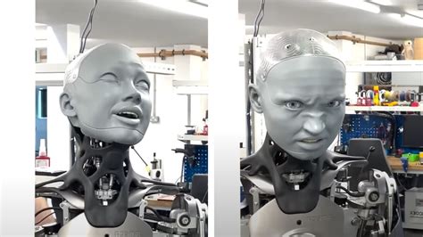 Humanoid robot Ameca can express all kinds of creepy human emotions