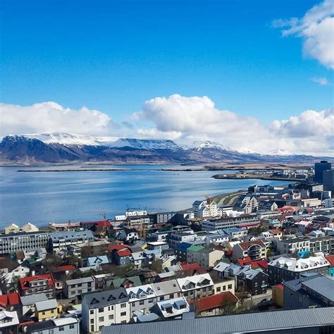 Cold places, Colorful houses #Reykjavik #iceland | Iceland travel, City from above, House colors